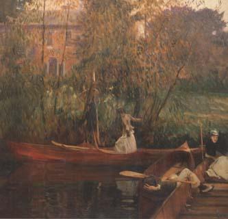 John Singer Sargent A Boating Party (mk18) China oil painting art